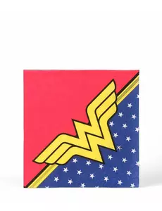 20 Serviettes en papier Wonder Woman™ 33 x 33 cm