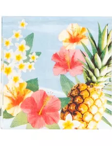 20 Serviettes Hawaii party 33 X 33 cm