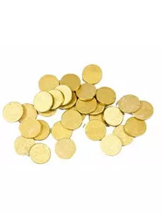 24 ronde gouden tafelconfetti 1,2 cm