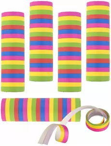 5 Rouleaux serpentins 4 m