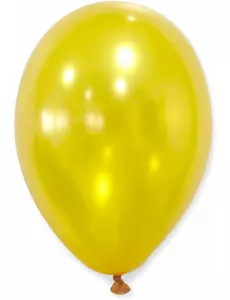 50 Ballons dorés métallisés 30 cm