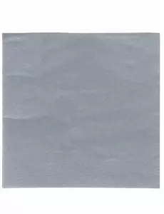 50 grijze servetten 38 x 38 cm
