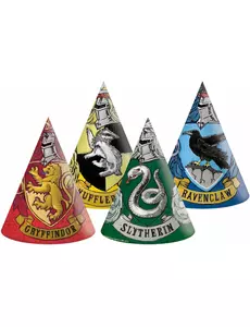 6 Chapeaux de fête en carton Harry Potter™