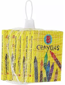 6 boîtes de crayons de couleur de 8,8 cm