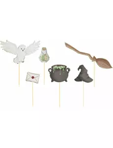 6 Décorations pour gâteau apprenti sorcier