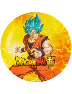 8 Assiettes 23cm en carton Dragon Ball Z™