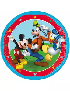 8 Assiettes en carton Mickey Mouse™ 23 cm