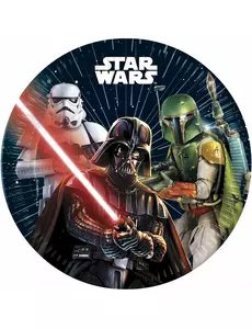8 Assiettes en papier Star Wars Galaxy™ 23 cm