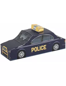 8 politie autocontainers 15 x 5 x 5 cm