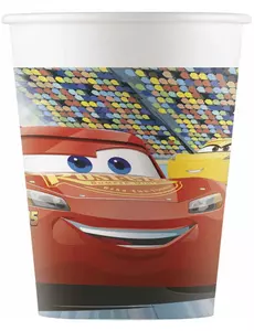 8 kartonnen Cars 3™ bekers