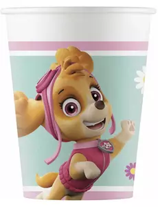 8 kartonnen Paw Patrol™ Stella & Evert bekers
