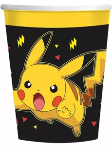 8 Gobelets en carton Pokémon Pikachu™