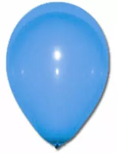 100 ballons bleus de 27 cm