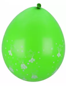 8 ballonnen met kleine beertjes