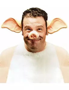 Serre-tête oreilles de cochon adulte