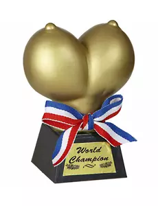 Trophée seins d'or