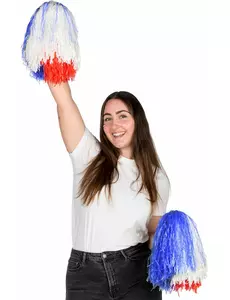 Pompon in Nederlandse kleuren