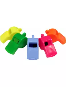 Sachet 4 sifflets d'arbitre