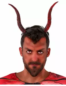 Serre-tête cornes de diable adulte