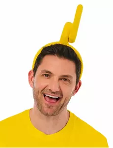 Gele Laa-Laa Teletubbies hoofdband voor volwassenen