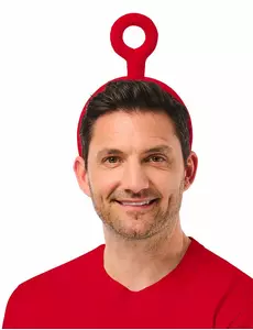 Serre-tête rouge Po Teletubbies™ adulte