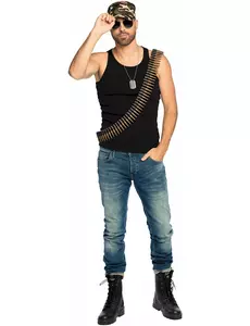 Set accessoires soldat militaire adulte