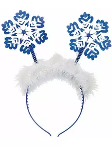 Serre-tête flocons de neige Noël femme