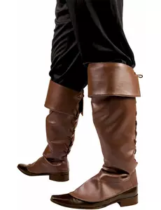Sur-bottes marrons adulte