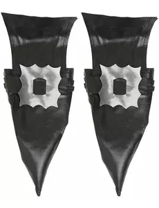 Sur-chaussures sorcière noires adulte Halloween