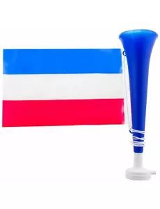 Trompette football avec drapeau France