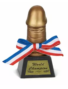 Gouden penis trofee