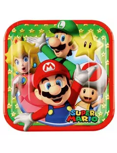 8 kleine Super Mario™ borden