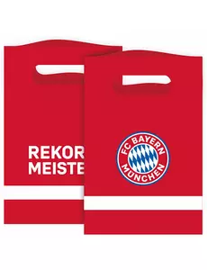 8 FC Bayern München™ cadeauzakjes 15 x 23 cm
