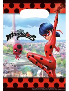 8 Sacs cadeaux Ladybug™ 16,5 x 23 cm