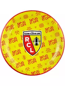 Assiettes RC Lens rondes 23 cm X 6