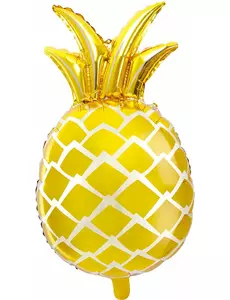 Aluminium gele ananas ballon
