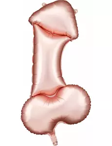 Zizi roségouden folieballon 88 cm