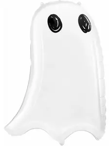 Witte aluminium spook ballon
