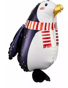 Aluminium ballon pinguïn 29 x 42 cm