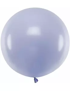 Ballon en latex géant lilas 60 cm