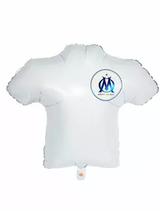 Ballon aluminium OM™ en forme de maillot