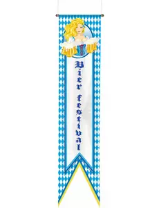 Beierse vlag 40 x 180 cm
