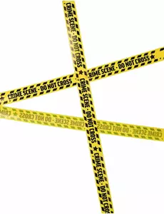 Bannière scène de crime 7 m
