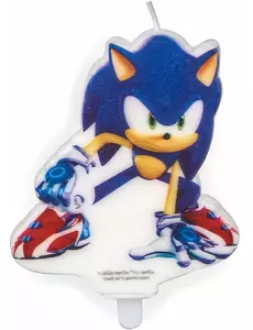 Bougie d'anniversaire Sonic Prime™ 9 cm