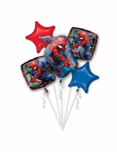 5 Spiderman™ folieballonnen