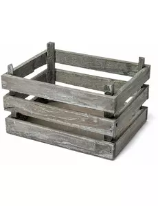 Cagette de décoration en bois 11 x 20 x 15 cm