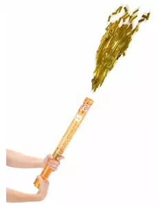 Goud confettikanon 60 cm