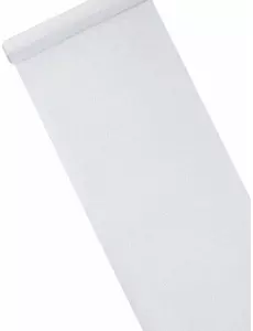 Chemin de table à paillettes argentées 28 cm x 5 m