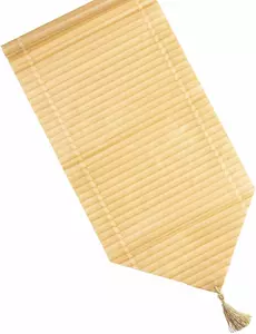 Chemin de table faux bambou Aloha 28 cm x 1,5 m