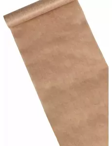 Non-woven tafelloper met natuurlijk katoeneffect 28 cm x 5 m